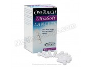 ONE TOUCH ULTRASOFT LANCETS 100's